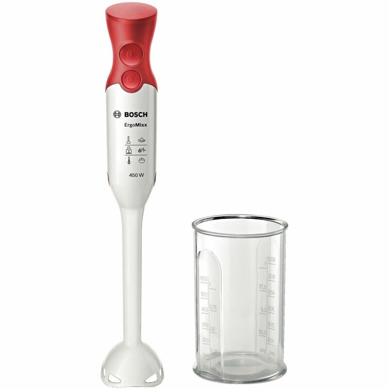 BOSCH|Batedora de Mão BOSCH MSM64010 Branco Vermelho 450 W