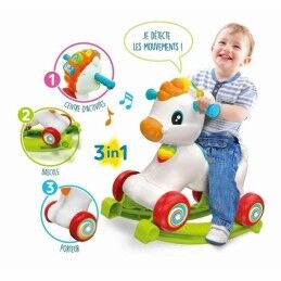 Clementoni|Cavalo de Baloiço Clementoni Rocking horse and wheels (FR)