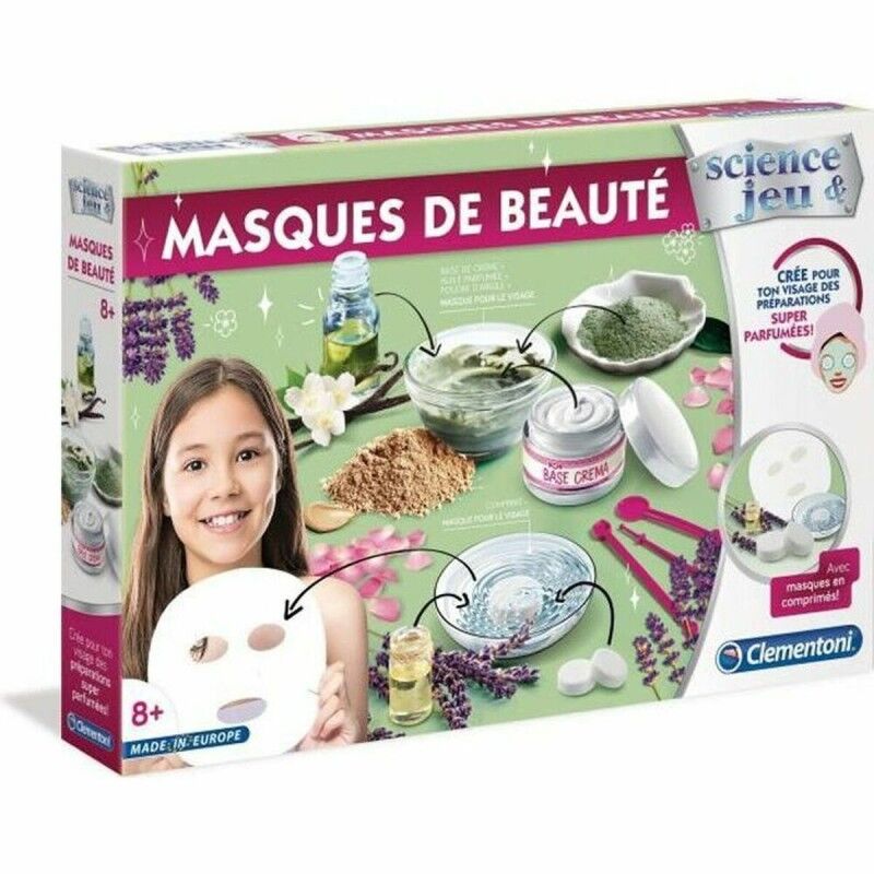 Clementoni|Conjunto de Maquilhagem Infantil Clementoni Science & Jeu  Beauty masks (FR) Multicolor