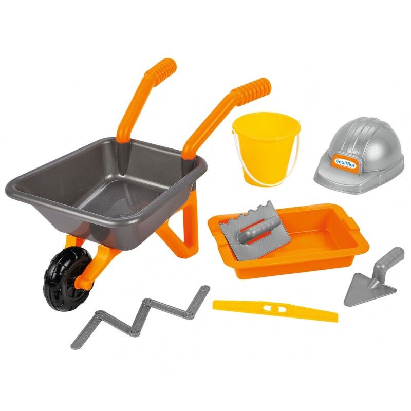 Ecoiffier|Conjunto de brinquedos de praia Ecoiffier The Builder Super Pack 50 cm