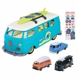 Majorette|Playset de Veículos Majorette Volkswagen T1 Carry Case Azul