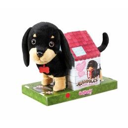 Animagic|Peluche Animagic Waggles on the go com som Castanho