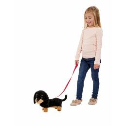 Animagic|Peluche Animagic Waggles on the go com som Castanho