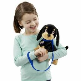 Animagic|Peluche Animagic Waggles on the go com som Castanho