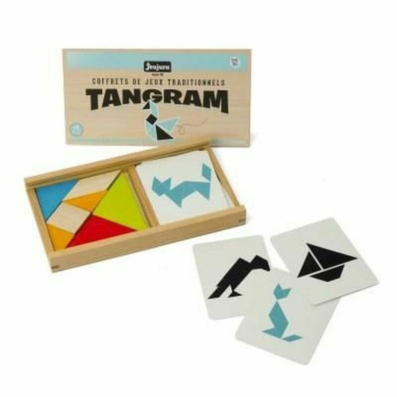 Jeujura|Jogo de Mesa Jeujura Tangram J8144 (FR) Madeira Jeujura|Jogo de Mesa Jeujura Tangram J8144 (FR) Madeira