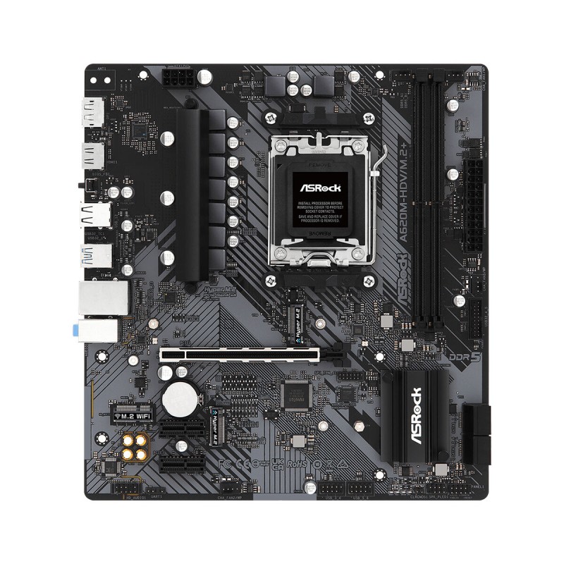 Placa Mãe ASRock A620M-HDV/M.2+ AMD AMD AM5