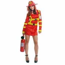 My Other Me|Fantasia para Adultos My Other Me Bombeira Sexy Vermelho M/L (2 Peças)