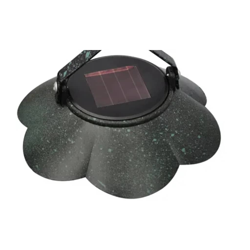 Cesta de planta com LED solar