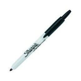 Sharpie|Rotulador permanente Sharpie Fine Retrátil Preto 12 Unidades