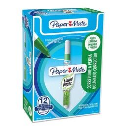 Paper Mate|Lápis Corretor Paper Mate NP10 7 ml 12 Unidades