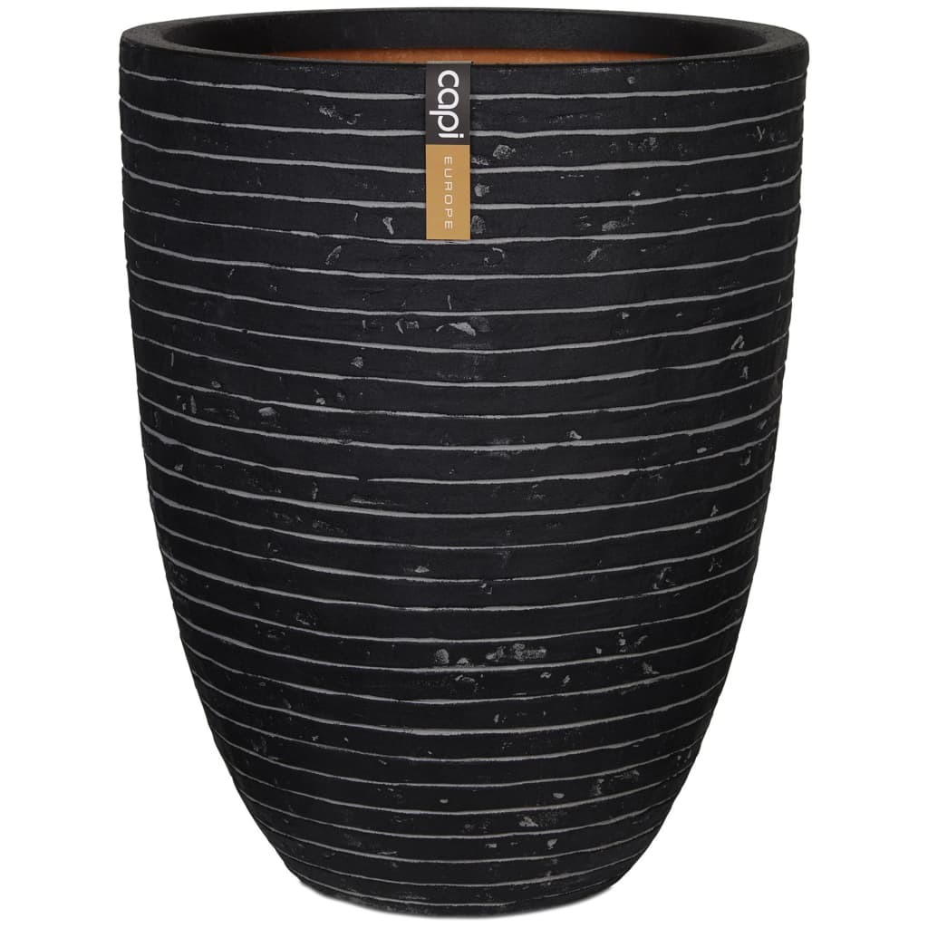 Capi Vaso elegante e baixo Nature Row 36x47 cm antracite KRWZ782