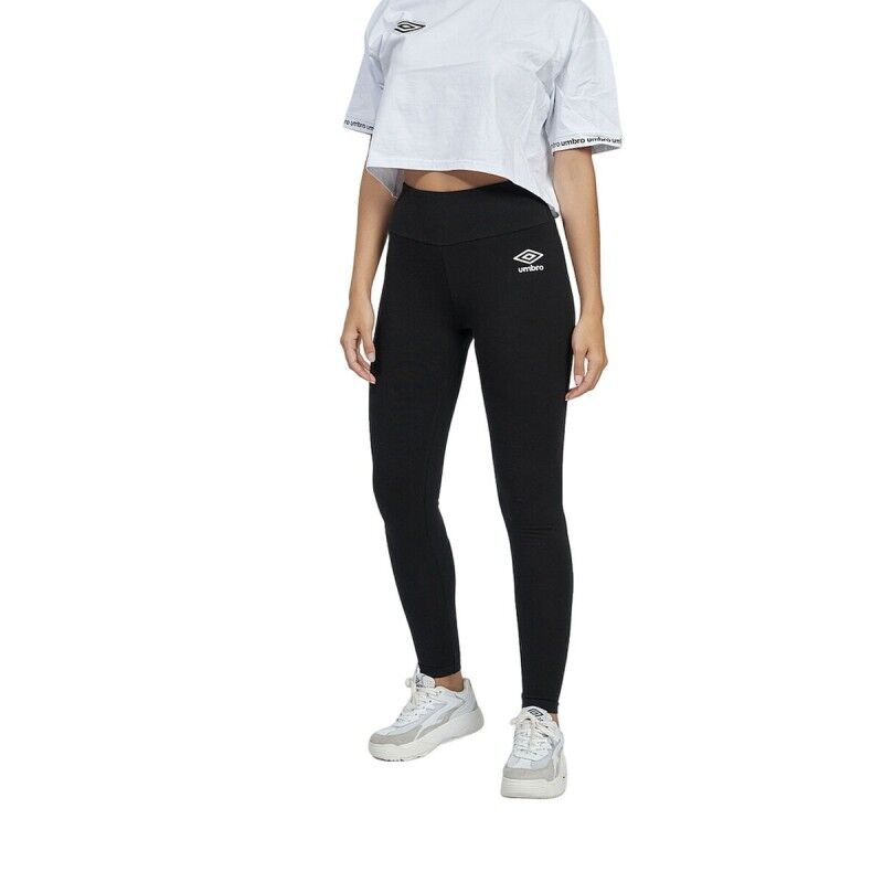 Umbro|Leggings de Desporto de Mulher Umbro CHOGOLISA 72360I 001 Preto Umbro|Leggings de Desporto de Mulher Umbro CHOGOLISA 72360I 001 Preto