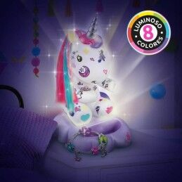 Canal Toys|Unicórnio Luminoso Canal Toys Cosmic Unicorn Lamp to Decorate Collector's Editio Multicolor