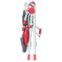 Bambisol|Cadeira Alta Bambisol Vermelho Cinzento PVC 6 - 36 Meses