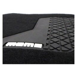 MOMO|Tapete para o Carro MOMO MOMLCM012BW Branco Preto Universal
