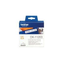 Brother|Rolo de Etiquetas Brother DK-11203 17 x 87 mm (3 Unidades)