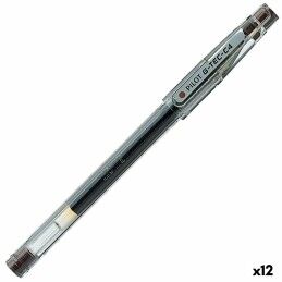 Bic|Caneta Bic Shine Silver Branco Cor de Rosa (12 Peças)