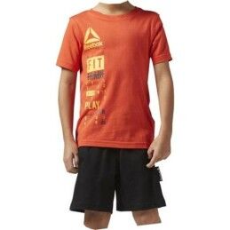 Reebok|Conjunto Desportivo para Crianças Reebok BK4380 Laranja