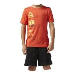 Reebok|Conjunto Desportivo para Crianças Reebok BK4380 Laranja