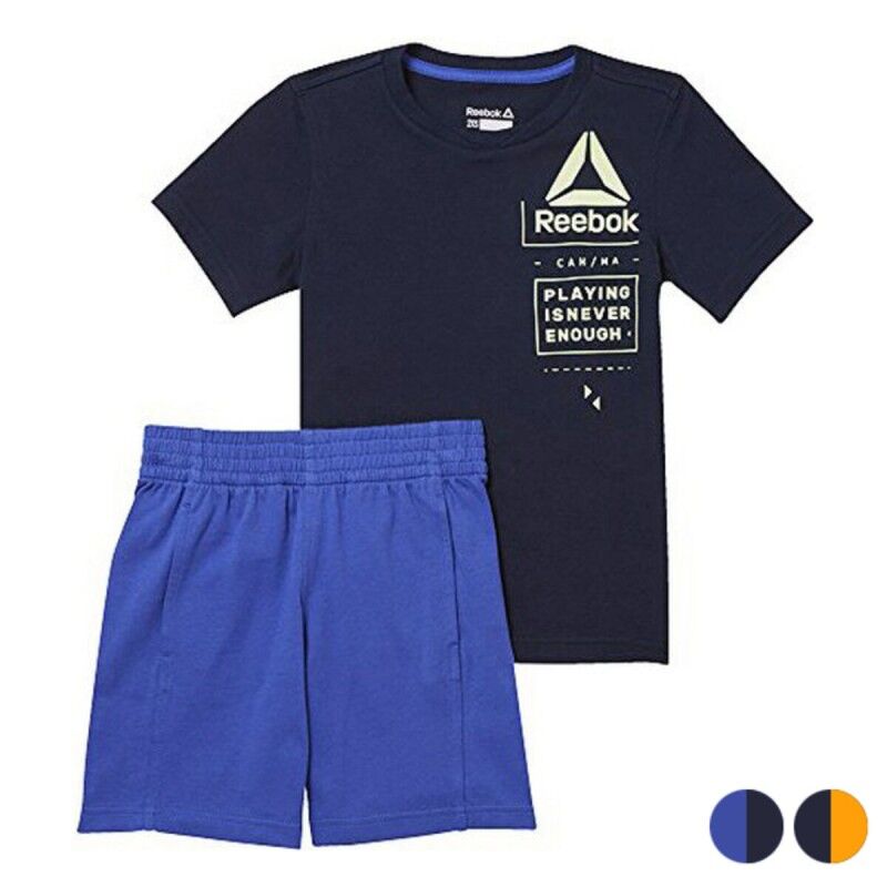 Reebok|Conjunto Desportivo para Crianças Reebok B ES SSET Baby Reebok|Conjunto Desportivo para Crianças Reebok B ES SSET Baby
