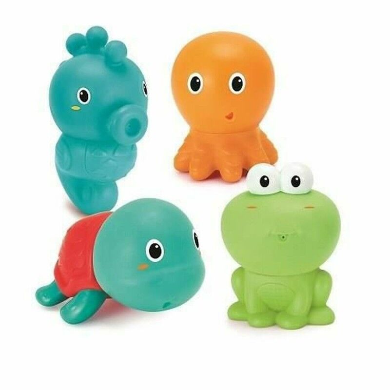 Infantino|Brinquedos Para o Banho Infantino Sensory 4 Peças Infantino|Brinquedos Para o Banho Infantino Sensory 4 Peças