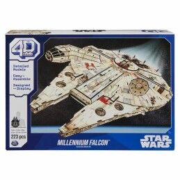 Star Wars|Jogo de Construção Star Wars Millennium Falcon 223 piezas 43 x 31,4 x 22,4 cm Cinzento Multicolor