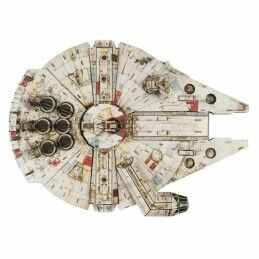Star Wars|Jogo de Construção Star Wars Millennium Falcon 223 piezas 43 x 31,4 x 22,4 cm Cinzento Multicolor