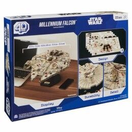 Star Wars|Jogo de Construção Star Wars Millennium Falcon 223 piezas 43 x 31,4 x 22,4 cm Cinzento Multicolor
