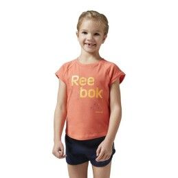 Reebok|Conjunto Desportivo para Crianças Reebok G ES SS Laranja