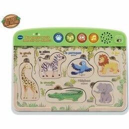 Vtech Baby|Puzzle Infantil de Madeira Vtech Baby Puzzle Madeira animais