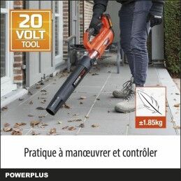 Powerplus|Soprador Powerplus Powdpg7521 20 V 145 km/h