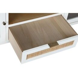 Home ESPRIT|Móvel de TV Home ESPRIT Branco Cristal Madeira de paulónia 120 x 40 x 50 cm