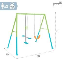Intex|Baloiço Intex 44120 Cadeira de baloiço 251 x 211 x 254 cm