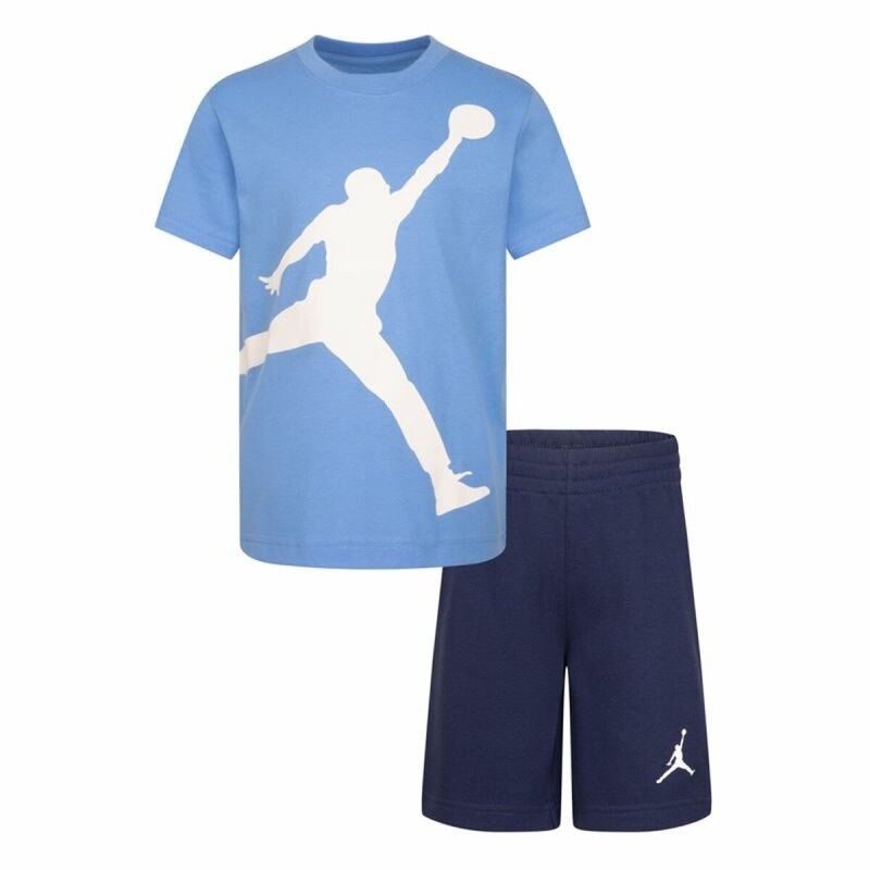 Jordan|Conjunto Desportivo para Crianças Jordan Jordan Jumbo Jumpman Azul Jordan|Conjunto Desportivo para Crianças Jordan Jordan Jumbo Jumpman Azul