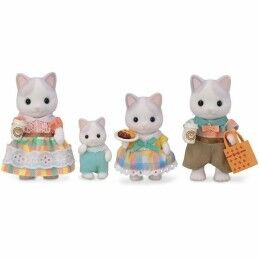 Sylvanian Families|Acessórios para Casa de Bonecas Sylvanian Families 5738 Latte Cat Family