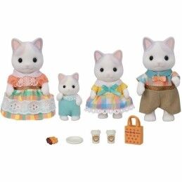 Sylvanian Families|Acessórios para Casa de Bonecas Sylvanian Families 5738 Latte Cat Family