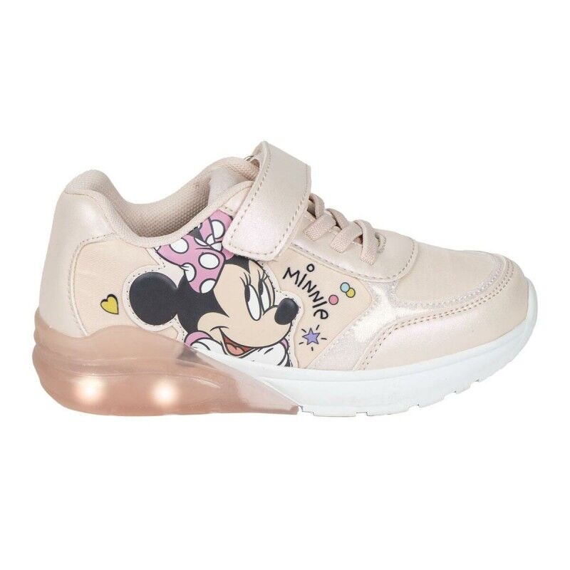 Minnie Mouse|Sapatilhas Desportivas com LED Minnie Mouse Cor de Rosa Minnie Mouse|Sapatilhas Desportivas com LED Minnie Mouse Cor de Rosa
