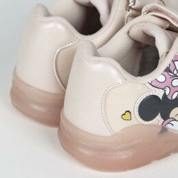 Minnie Mouse|Sapatilhas Desportivas com LED Minnie Mouse Cor de Rosa