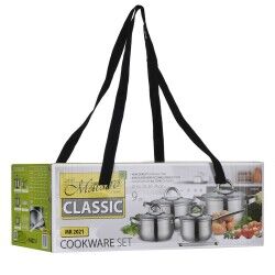 Feel Maestro|Bateria de Cozinha Feel Maestro MR-2021 Aço