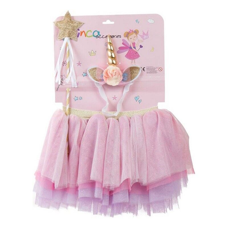 Inca|Tutu Inca 48232 Cor de Rosa Unicórnio 24-36 Meses (3 Peças)