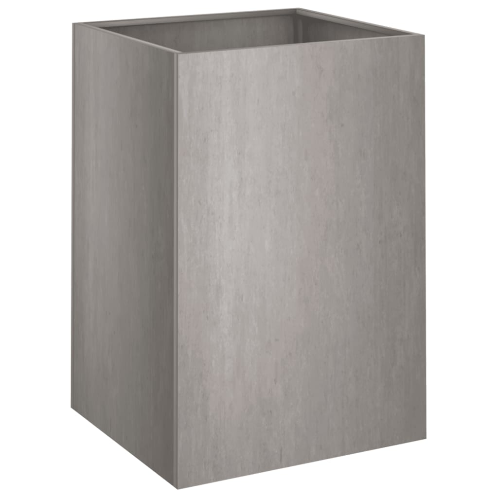 vidaXL Vaso/floreira 52x48x75 cm aço corten