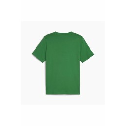 Camisola de Manga Curta Homem Puma SNEAKER BOX TEE 680175 86 Verde