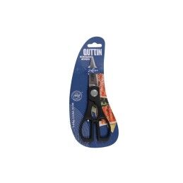 Quttin|Tesoura de Cozinha Quttin Zafiro Preto 20 cm (24 Unidades)
