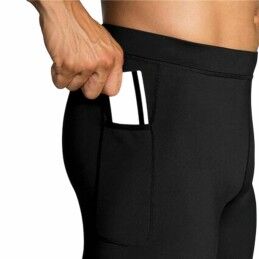 Brooks|Leggings de Desporto Homem Brooks Running Source Preto
