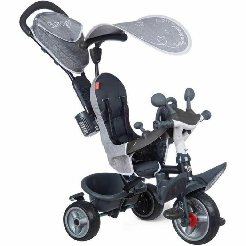 Smoby|Triciclo Smoby Baby Driver Plus Cinzento Smoby|Triciclo Smoby Baby Driver Plus Cinzento