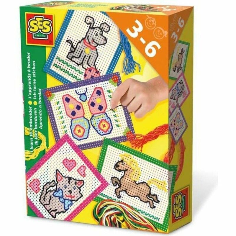 SES Creative|Jogo Educativo SES Creative I'm learning to embroider (FR) SES Creative|Jogo Educativo SES Creative I'm learning to embroider (FR)