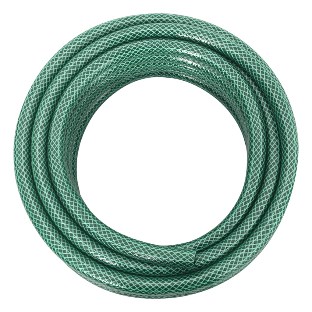 vidaXL Mangueira de jardim 0,5" 50 m PVC verde