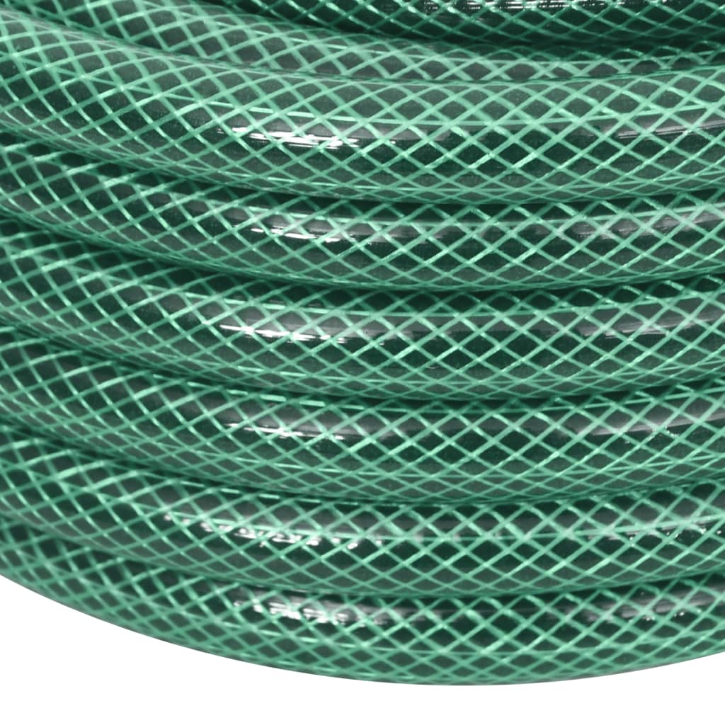 vidaXL Mangueira de jardim 0,5" 50 m PVC verde