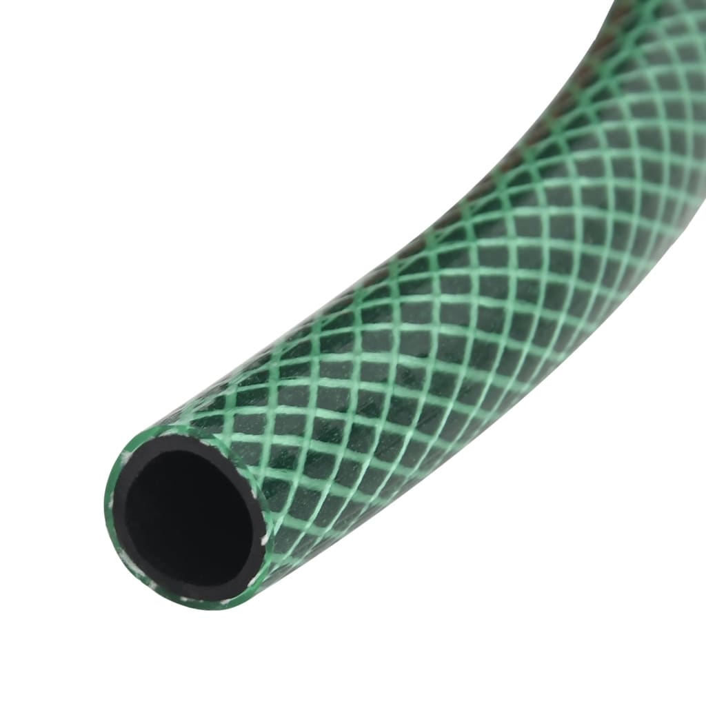 vidaXL Mangueira de jardim 0,5" 50 m PVC verde