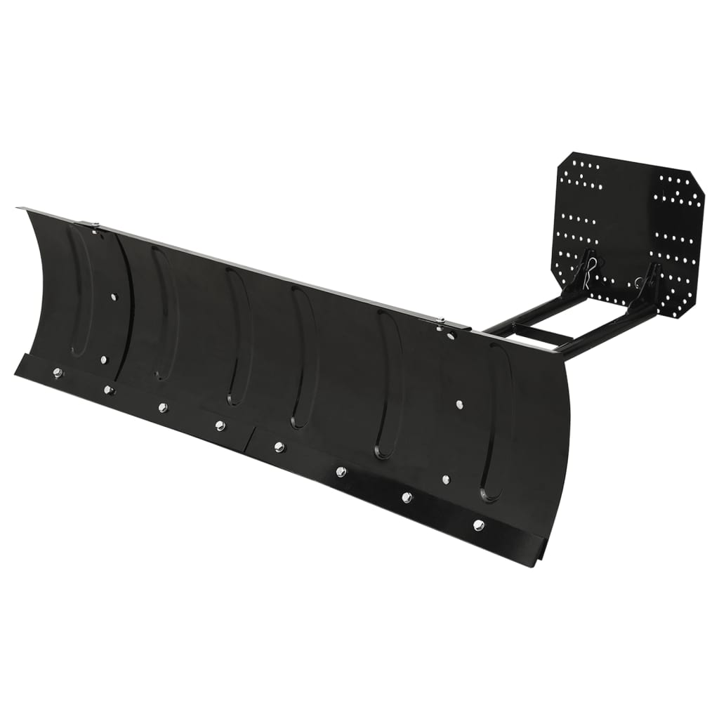 vidaXL Limpa-neves para ATV 150x38 cm preto